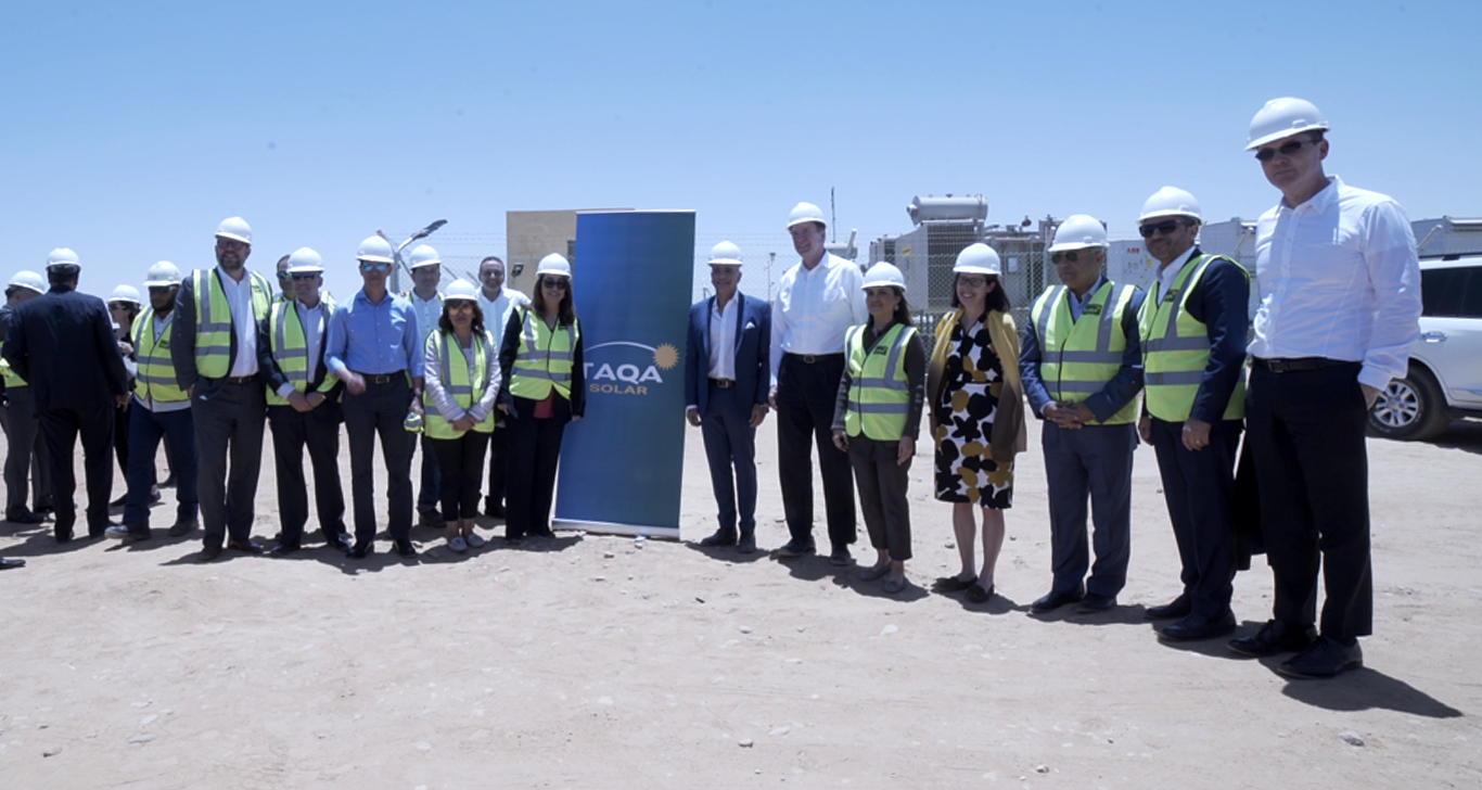 Newly Appointed World Bank President Visits TAQA Solar’s First Plant in Egypt